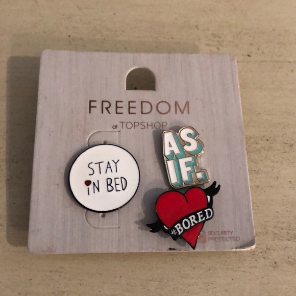 NWT Topshop set of pins - Picture 2 of 8